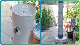 How to Build Vertical hydroponic Grow Tower using PVC 4quot  hydroponic system  Aeroponic system [upl. by Maryann196]