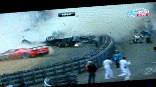 Allan McNish Huge Crash  24 Heures du Mans [upl. by Shue]