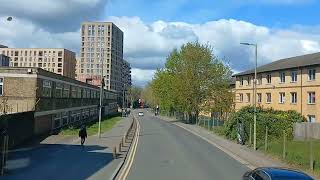 On London bus 125 approaching Colindale Station [upl. by Hardej10]