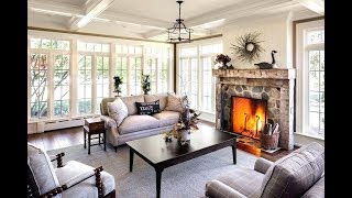 22 Most EyeCatching Sunrooms With Fireplaces [upl. by Calbert]