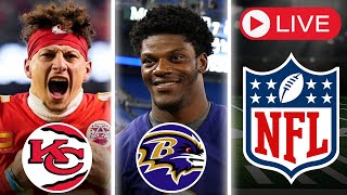 KANSAS CITY CHIEFS VS BALTIMORE RAVENS LIVE  NFL PLAYOFFS EN VIVO [upl. by Nnaharas217]