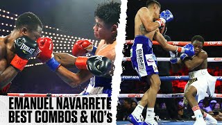 Emanuel Navarrete Best Combos amp Knockdowns From Dogboe 1 and 2 Fights  HIGHLIGHTS [upl. by Eelaroc]