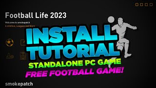 Football Life 2023  Install Tutorial  Its FREE you HAVE to try this game [upl. by Tamara]