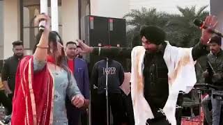 Ravinder Grewal amp Preet Thind  New song 2020  Live Performance  Punjabi Bhangra [upl. by Nohtanhoj]