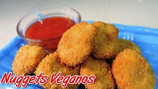 RECETA FACIL DE NUGGETS VEGANOS  RECETA VEGANA  RICARDO RENTERIA [upl. by Sage999]