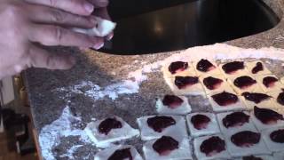 How to make Kolachky the Polish Cookie [upl. by Aven]