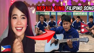 Nepali Tries Singing a Filipino Song Cultural Exchange Through Musicquot Surprising Reaction [upl. by Adehsor]