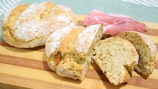 Pane fatto in casa senza lievito e senza lievitazione [upl. by Licha]