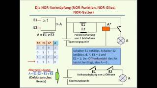 DIGITALTECHNIK  TUTORIAL 02 1 NAND NOR [upl. by Nawyt]