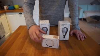 Unboxing installing and reviewing IKEA Trådri Tradfri [upl. by Shushan]