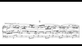 Hindemith 1 Orgelsonate  II Mäßig schnell und III Phantasie frei [upl. by Enitsuga]