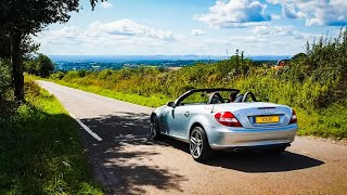 MERCEDES BENZ SLK 200 R171 REVIEW [upl. by Wunder97]