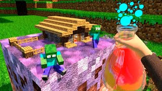 The Reducing Potion  Minecraft Animation Video Remake [upl. by Gnol]