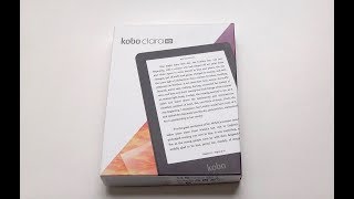 Rakuten Kobo Clara HD EReader Unboxing and Initial Setup [upl. by Idnas958]