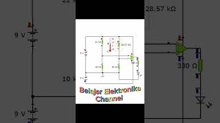 Sensor suhu dengan Thermistor dan KomparatorBelajar Elektronika Channel [upl. by Yi]