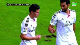 James Rodriguez vs Deportivo La Coruna HD 720p 20092014 [upl. by Aivatnohs]