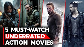 Top 5 Hidden Underrated Action Thrillers You Cant Miss [upl. by Ahsasal]