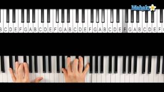 How to Play a Dflat Major 9 Dbmaj9 Chord on Piano [upl. by Leggat]