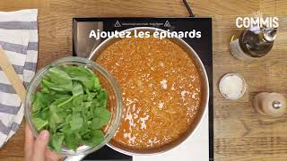 Tuto Dahl de Lentilles Corail aux Épinards [upl. by Browne]