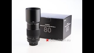 Test Fujifilm FUJINON XF80mm F28 R LM OIS WR Macro fotowissen [upl. by Eseret]