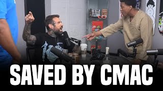 Adam22 saved by Crip Mac after Famous Richard swings on him No Jumper activities [upl. by Schwing]