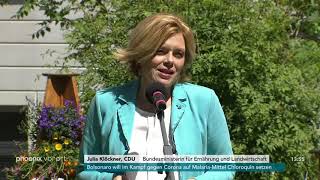 Julia Klöckner Bundeslandwirtschaftsministerin zum Weltbienentag am 200520 [upl. by Pelagia]