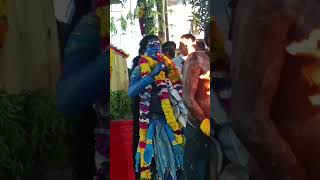 Today Kali puja dasara kulasaidasara2024 mutharamman shortsfeed youtube [upl. by Budde]