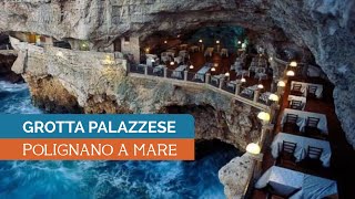 Grotta Palazzese a Polignano a Mare fra i ristoranti più belli del mondo  Sabrina Merolla [upl. by Rosel]