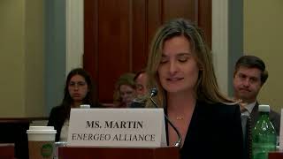 EnerGeo  Congressional Testimony by Nikki Martin  April 2024 [upl. by Gabie222]