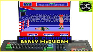 amstrad cpc barry mc guigan boxeo [upl. by Acireit]