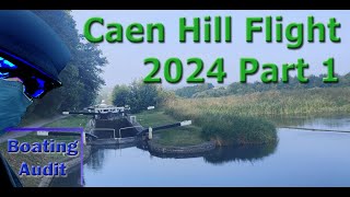 Boating Audit Caen Hill Flight 2024 Part 1 [upl. by Dviad]