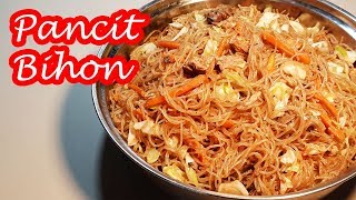 THE SECRET TO THE BEST PANCIT BIHON [upl. by Ahsratan]