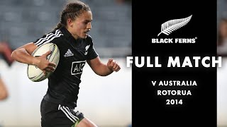 FULL MATCH Black Ferns v Wallaroos 2014 [upl. by Ekez]