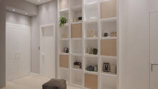 Nuovo showroom Garofoli  Ambiente con libreria e porte laccate [upl. by Yseulta909]