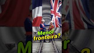 A fronteira da França e Inglaterra frança reinounido geografia [upl. by Kaz]