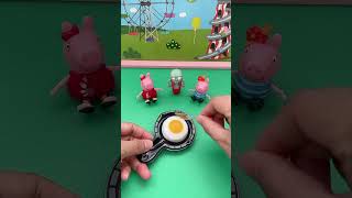 made omelette😲 mini wood toy  woodworking art skill  wood  hand crafts  shorts [upl. by Enylecoj]