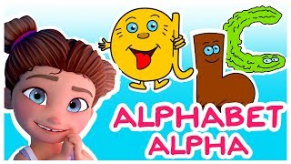 Apprendre lAlphabet  Méthode Alpha De A à Z [upl. by Riggins]