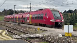 Larrivée du train Evènementiel à AumontAubrac [upl. by Otxis55]