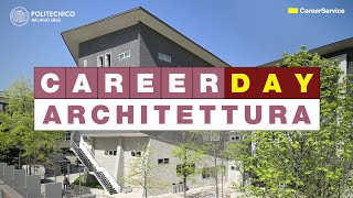 Career Day Architettura 2024 [upl. by Adnawad]