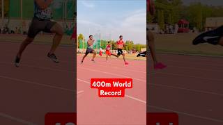 Usain Bolt Reacting To 400m World Record ⏺️ Indian national record  motivation video motivation [upl. by Cloots]