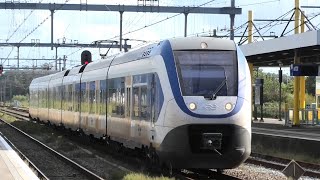 28092024  6 Bakken SLT aankomst op perron 1b station Uitgeest  Sprinter Amsterdam CS  Hoorn [upl. by Kleon509]