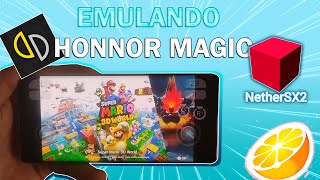 Emulando YUZU en el HONOR magic5 LiteTest de emulacion Wii y demas consolas 2023 [upl. by Fennessy877]