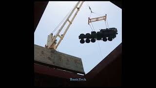 US Marines Loading Advanced Combat Vehicles Aboard Ship [upl. by Bess434]