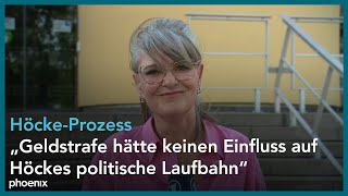 Tanja Ries MDRKorrespondentin zum aktuellen Prozess gegen den AfDPolitiker Björn Höcke [upl. by Mcloughlin]