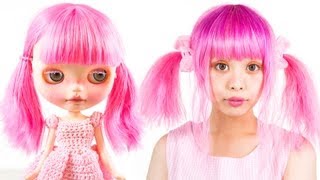 Blythe Doll Makeup Tutorial [upl. by Azeret]