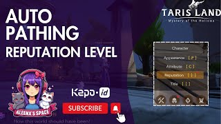 TARISLAND How to Enable Auto Pathing in Map [upl. by Akila698]