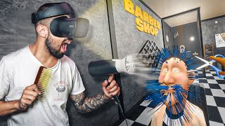 ΑΝΟΙΞΑ ΔΙΚΟ ΜΟΥ ΜΠΑΡΜΠΕΡΙΚΟ  Barbershop Simulator VR [upl. by Leeland]