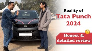 Tata Punch AMT 2024 Honest Ownership Review  Pros amp Cons  Wheels Addict India [upl. by Brenton]