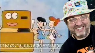 In 1983 a Japanese bank made ANIME Flintstones Commercials [upl. by Jehoash]