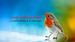 Conte philosophique  le petit oiseau amp le chasseur [upl. by Ahsinut338]